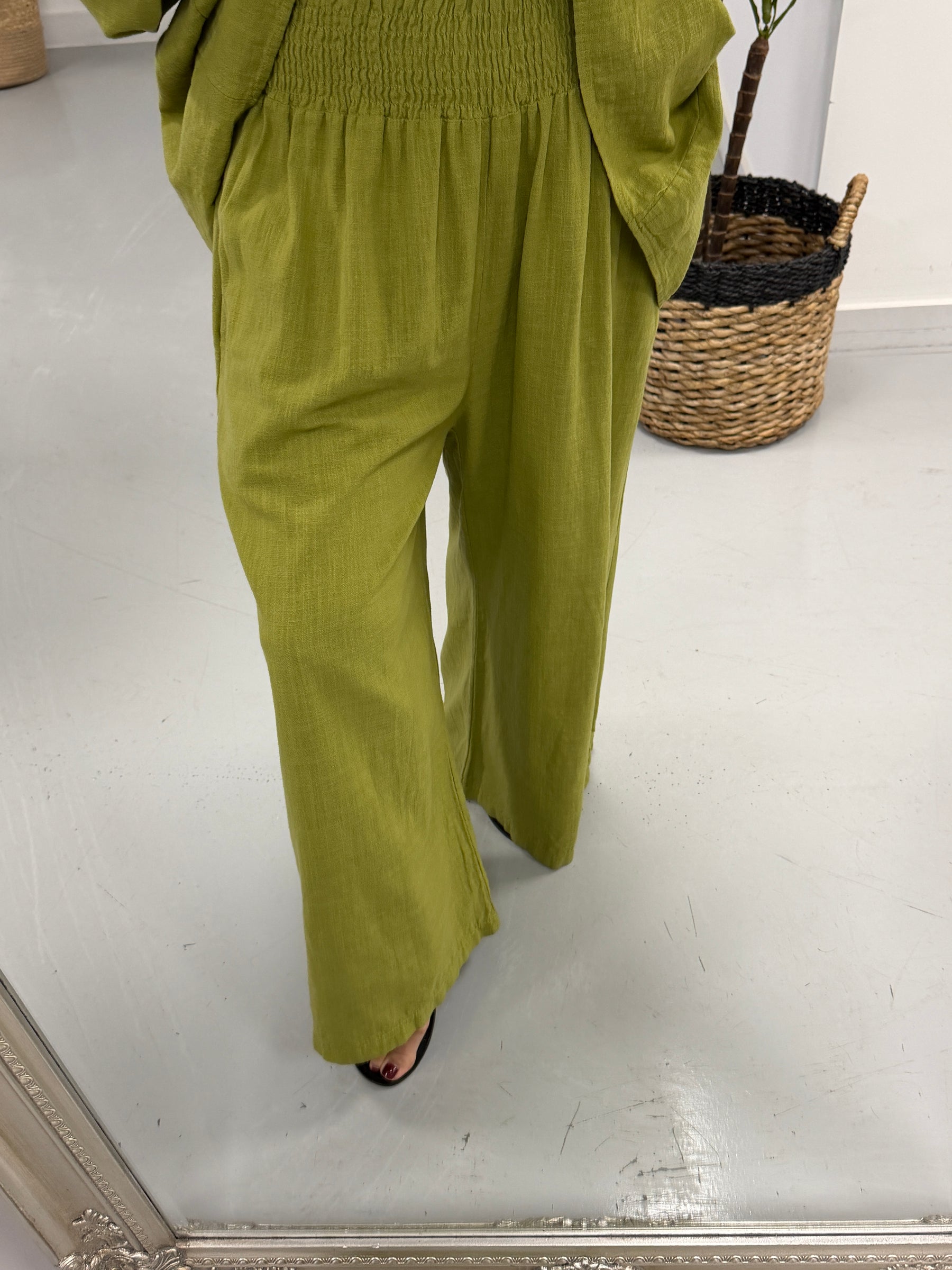 The Alessia Rustic Palazzo’s - Pistachio