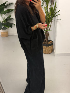 Zeta Otto Slouch Knit - Black