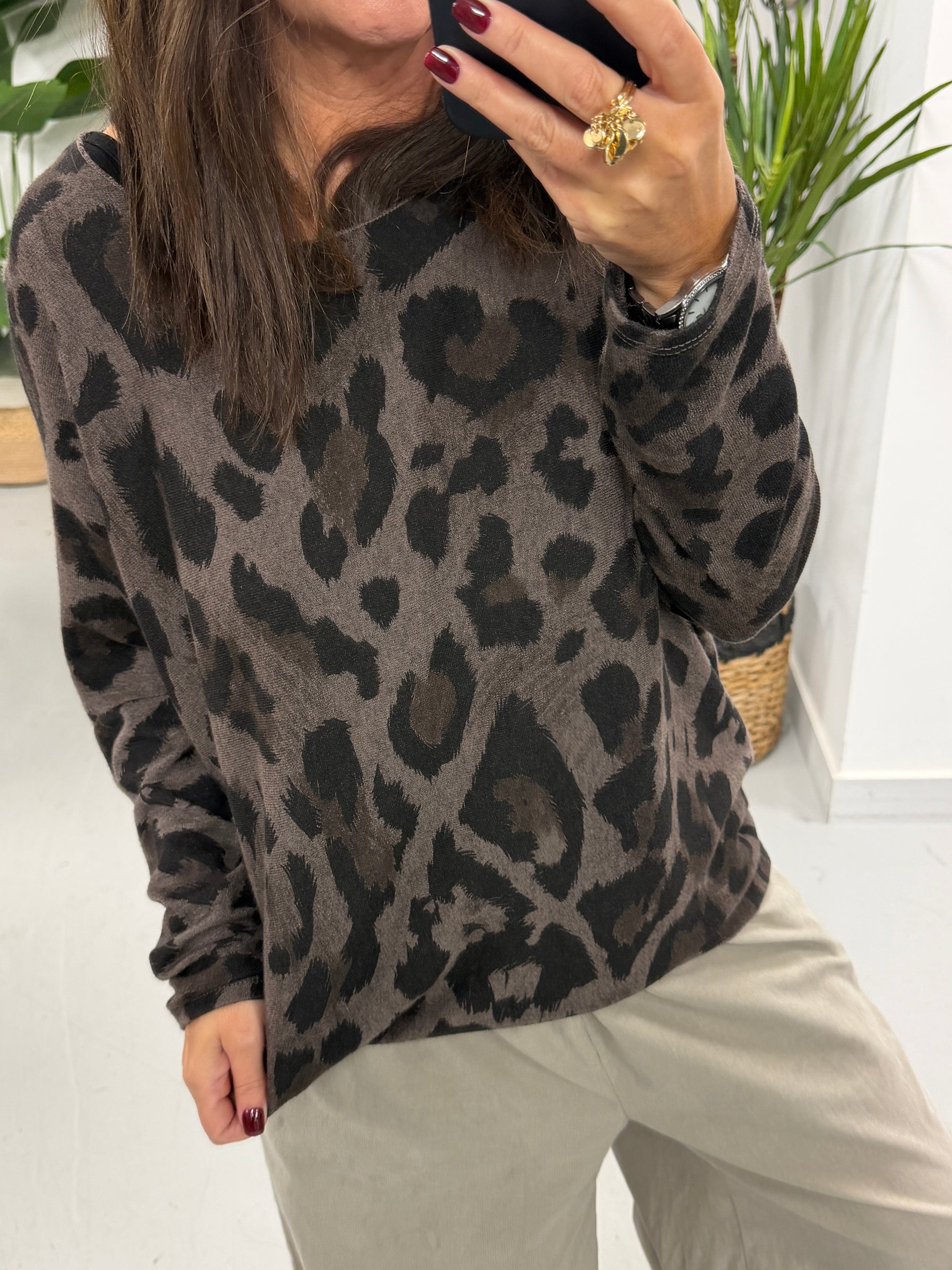 The Animal Print Soft Basic - Chocolate Cheetah (Size 10-14)