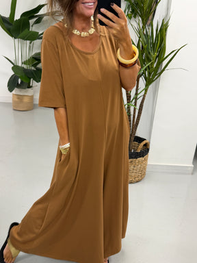 Jasmine Jumpsuit - Copper