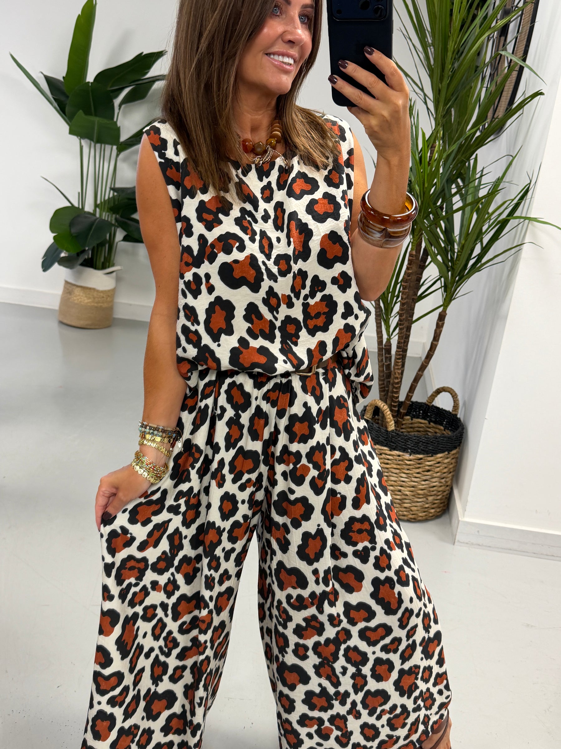 The Animal Tuscany Two Piece - Cream/Rust