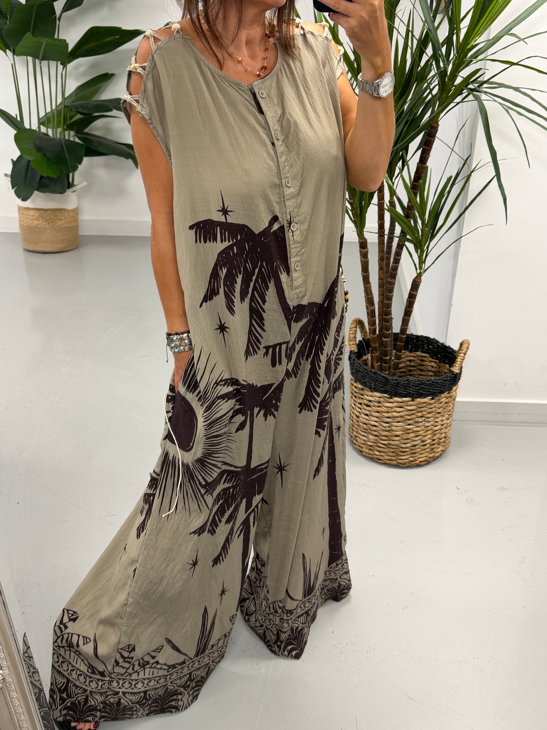 PRE ORDER The Arizona Jumpsuit-Pebble