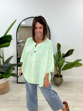 The Valencia Morella One Button - Green