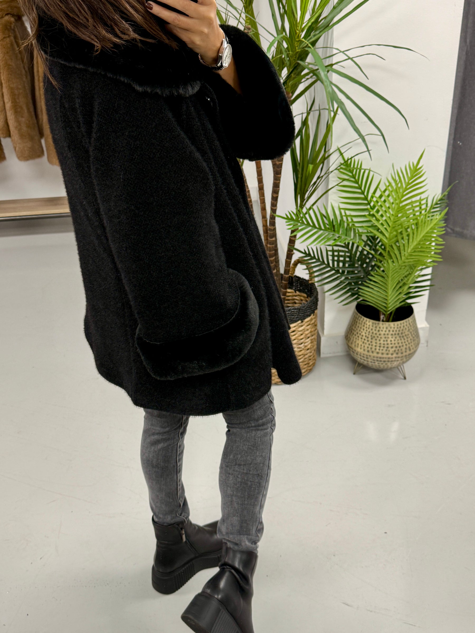 Kensington Swing Jacket - Black