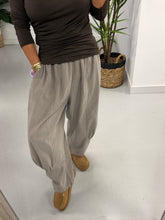The Orleans Needlecord Joggers -  Taupe (Size 10-18)