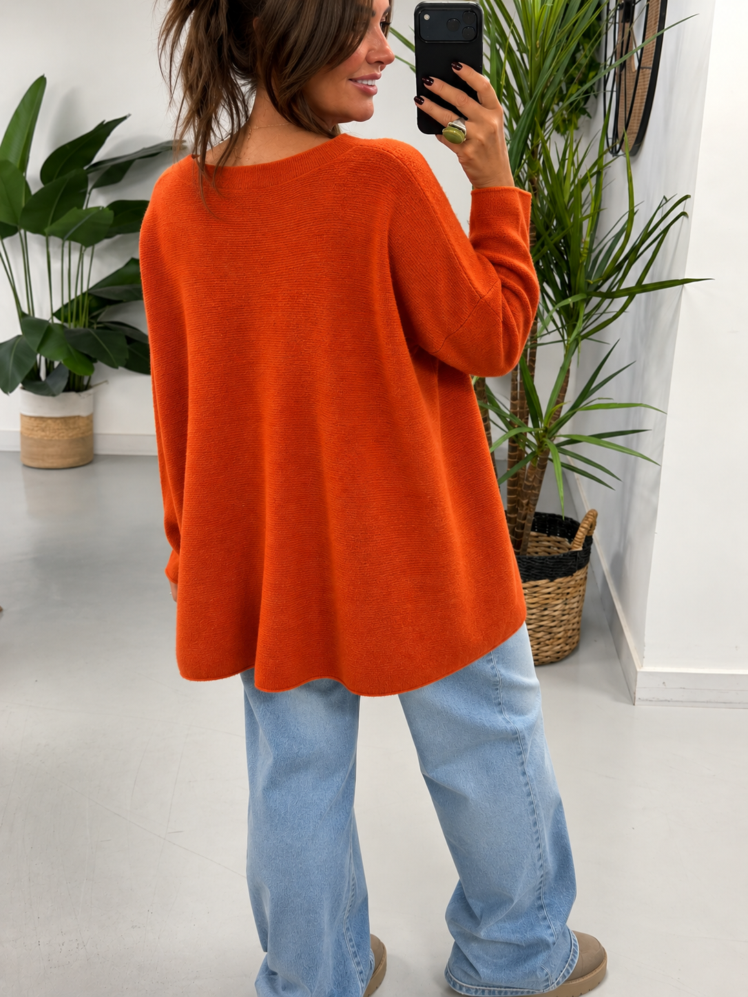 The Chelsea Soft Knit - Rust