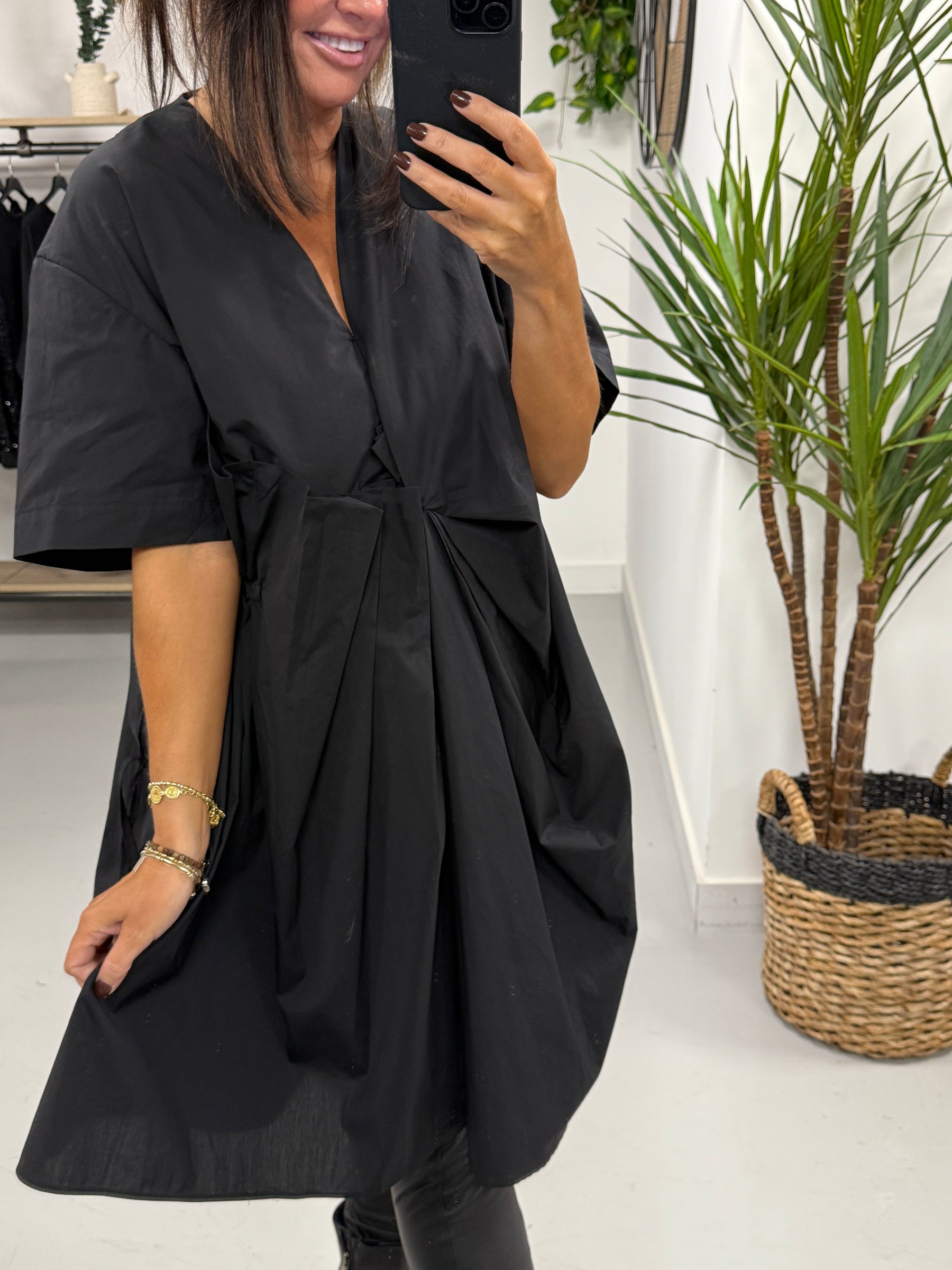 The Cosmo Pleat Tunic