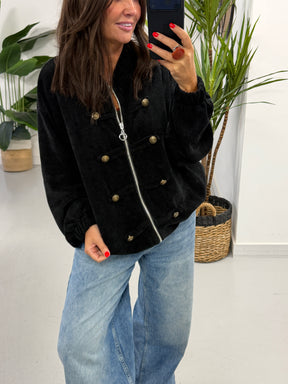 The Big Softie Military Bomber - Black