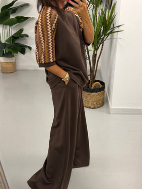 The Ziggy Scuba Tracksuit - Chocolate