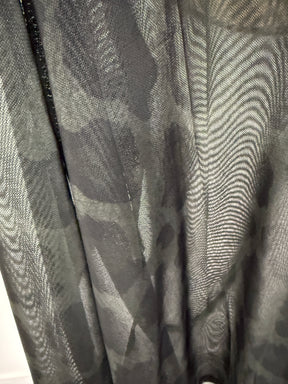 Animal Mesh Top - Khaki