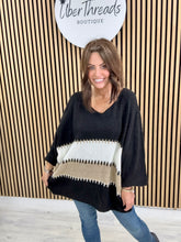 The Soft Stitch Knit - Black