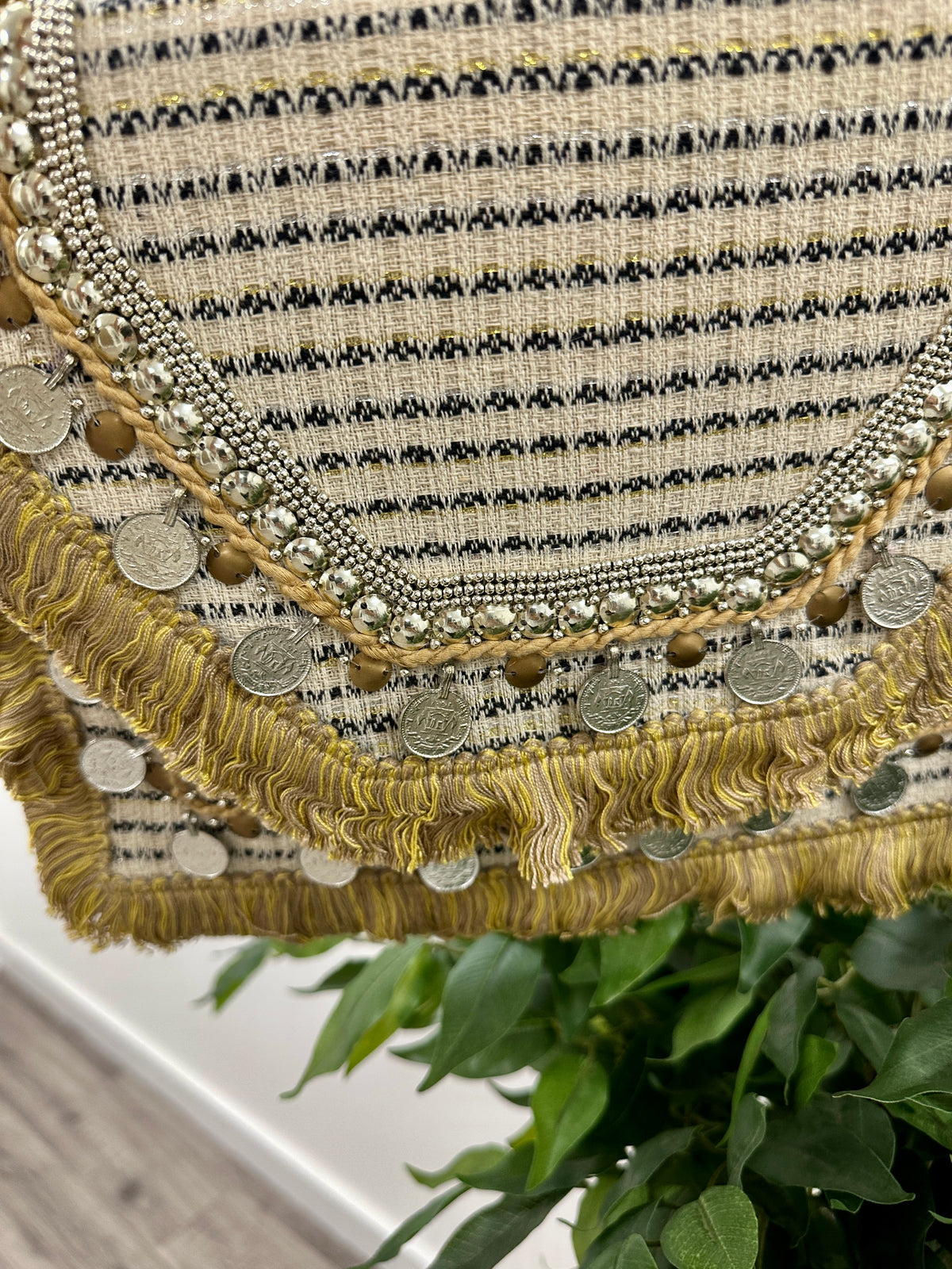 The Samia Crossbody bag - Metallic Thread
