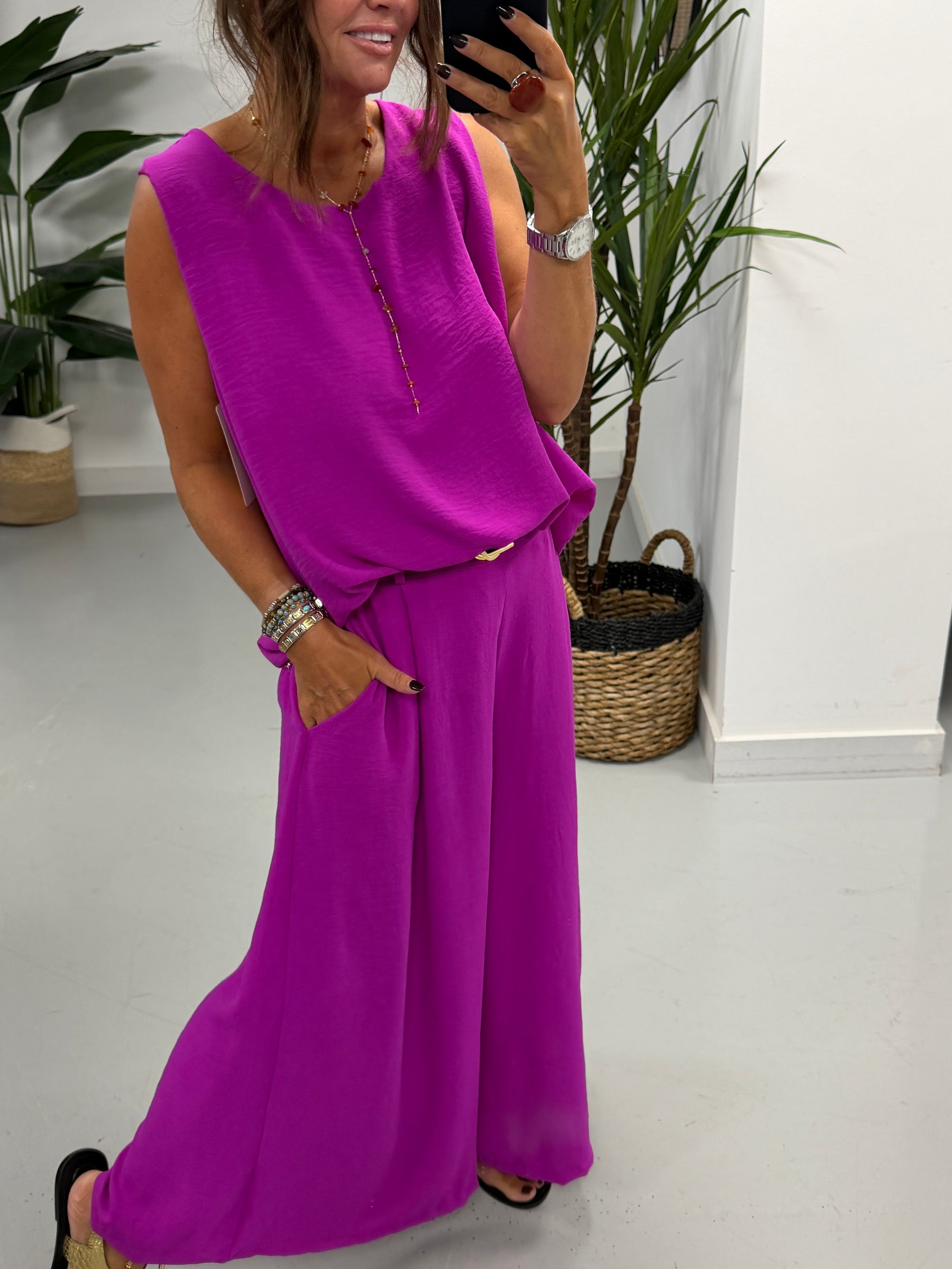 The Tuscany Two Piece - Magenta