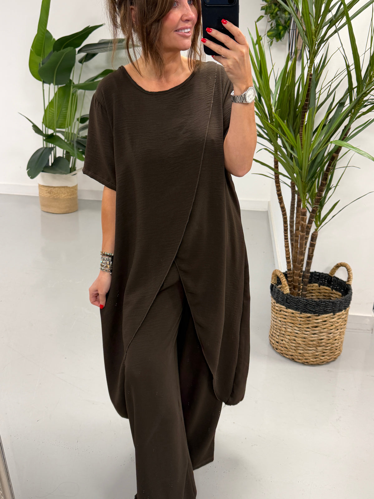 The Fiji Two Piece (standard) - Chocolate