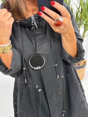 Fly Press Stud Mac - Black