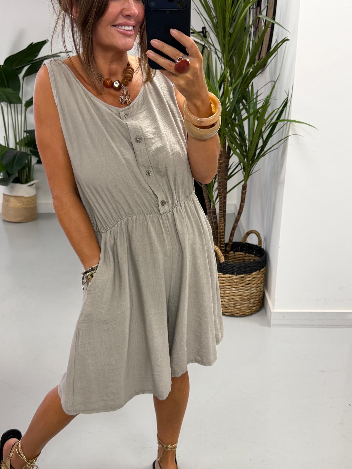 The Crochet Back Crochet - Taupe