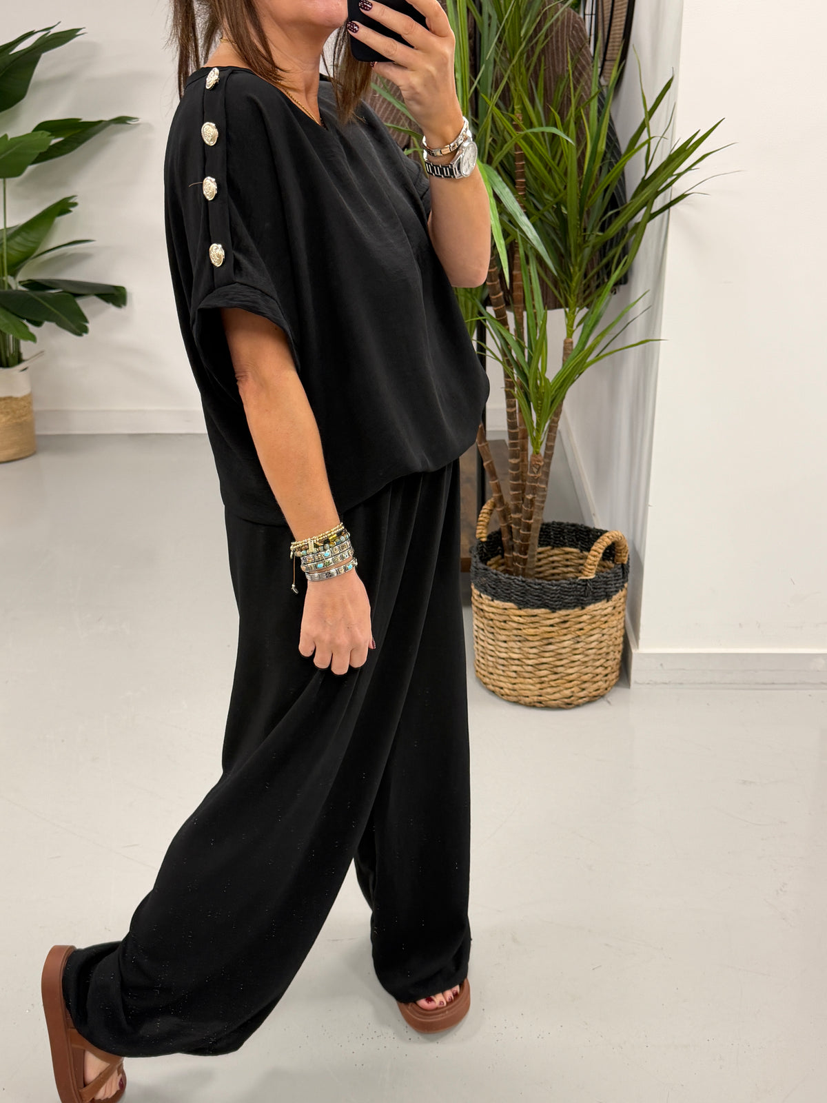 Military Two Piece - Black