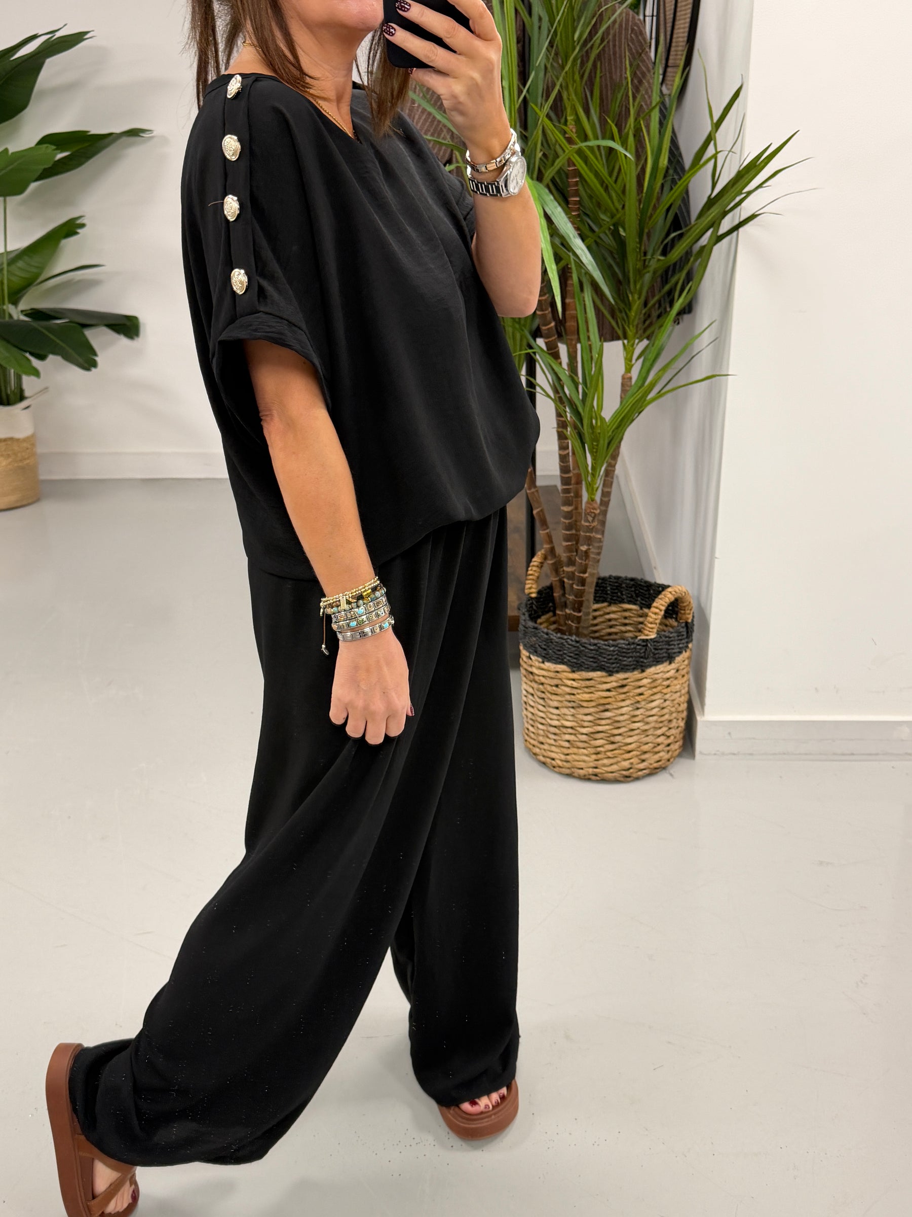 Military Two Piece - Black