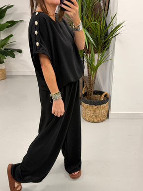 Military Two Piece - Black