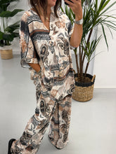 The Vintage Paisley Two Piece - Black/Chocolate