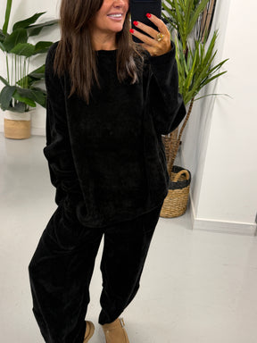 The Big Softie Lounge Set - Black
