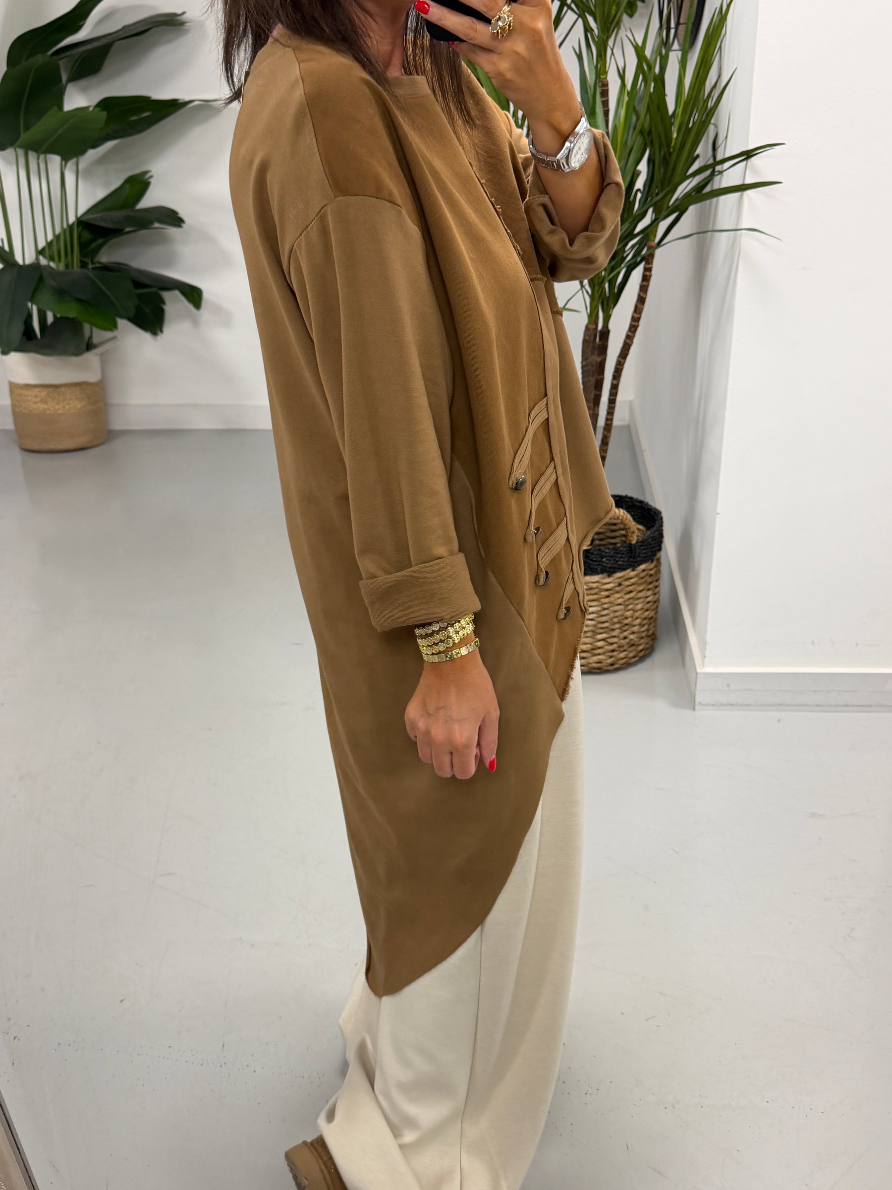 Mixed Military High Low- Tobacco