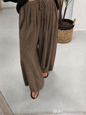 The LuLu Balloon Leg - Chocolate