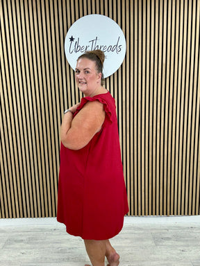 Chunky Button Midi  - Mulberry