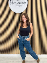 Redberry Carrot (Barrel) Jeans - Blue