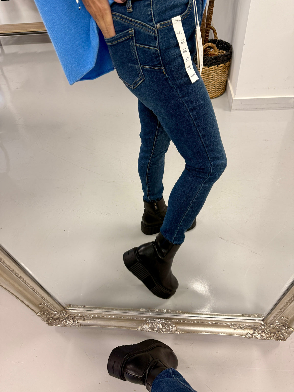 Redberry Push up Skinny Jeans - Indigo