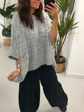 Zeta Otto Slouch Knit - Grey