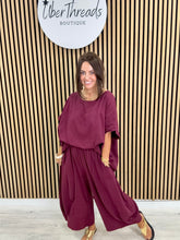 Sahara Cropped Pants - Mulberry