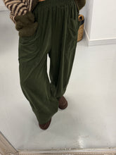The Tulip Needlecord Joggers - Khaki (Size 10-14)