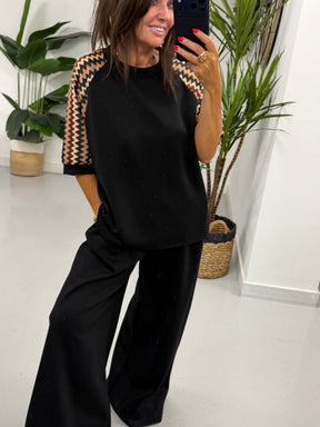 The Ziggy Scuba Tracksuit - Black