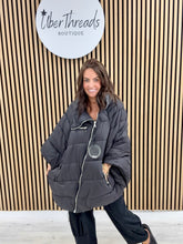 Fly Cape Coat  - Black (sized)