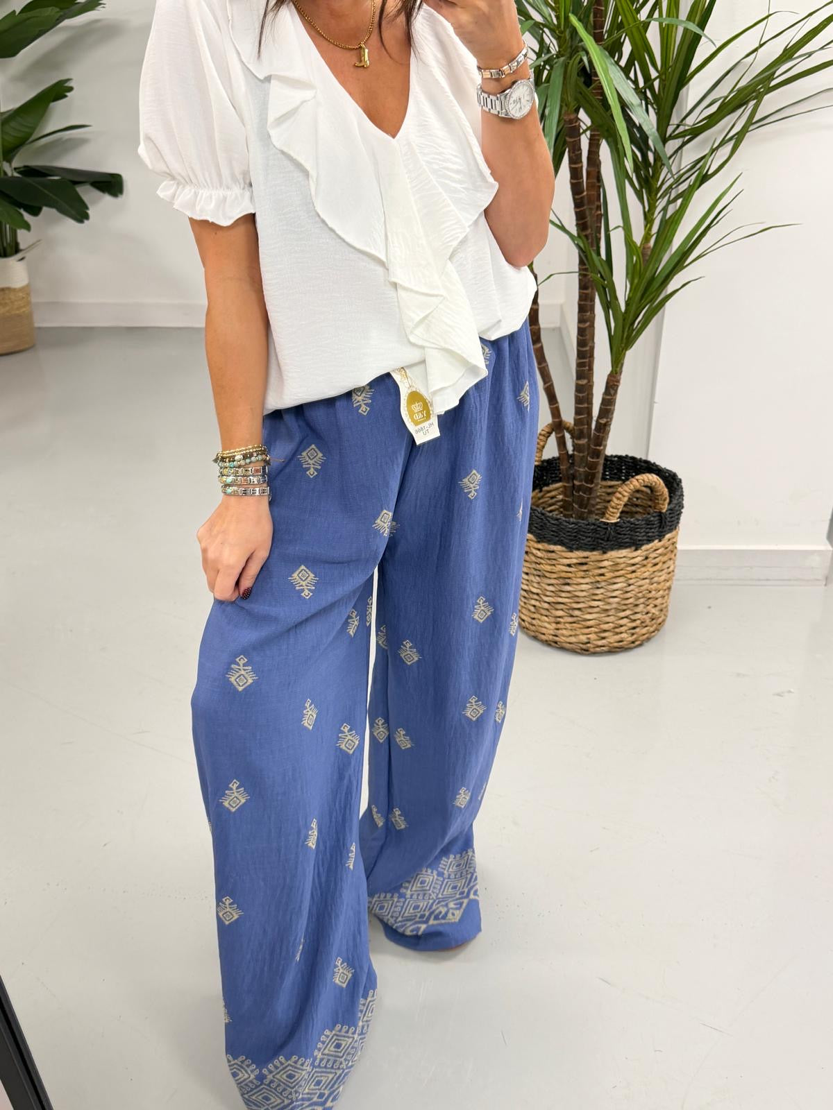 The Budapest Wide Leg Trouser