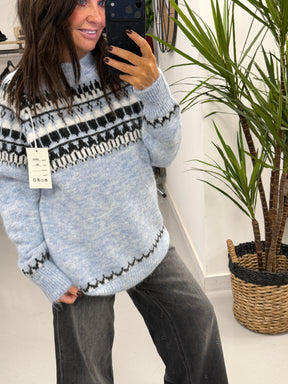 The Hermione Soft Knit - Baby Blue