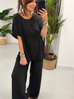 Military Two Piece - Black