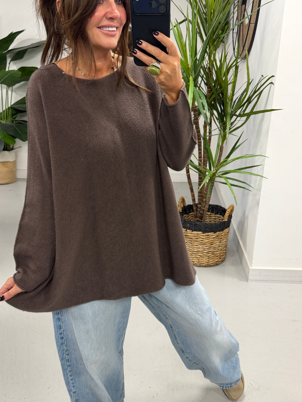 The Chelsea Soft Knit - Chocolate