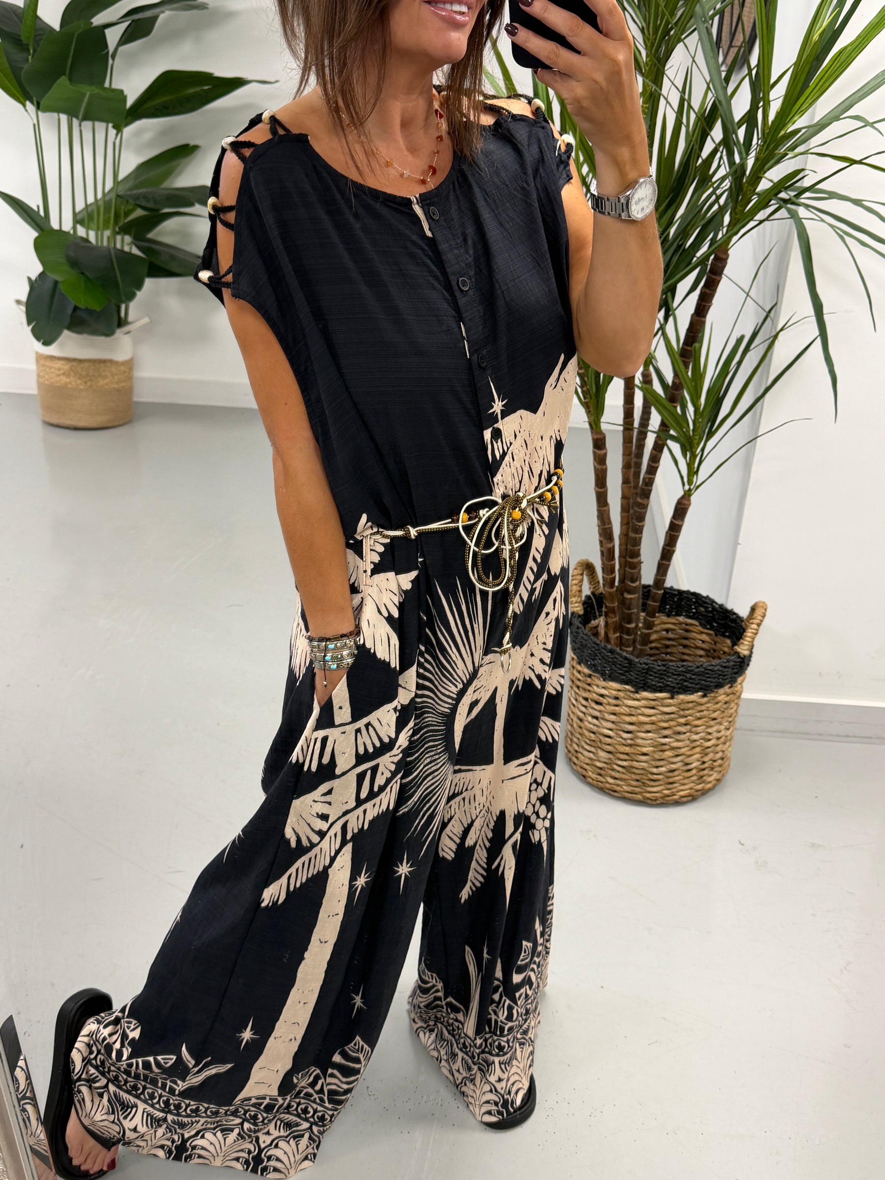 The Arizona Jumpsuit- Black