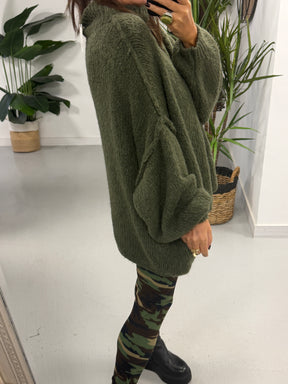 The Rustic Soft Knit - Khaki