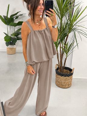 Bubble Two Piece  - Taupe