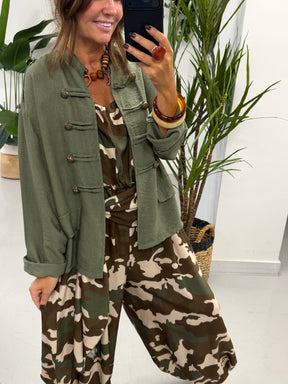 Military Jacket - Khaki