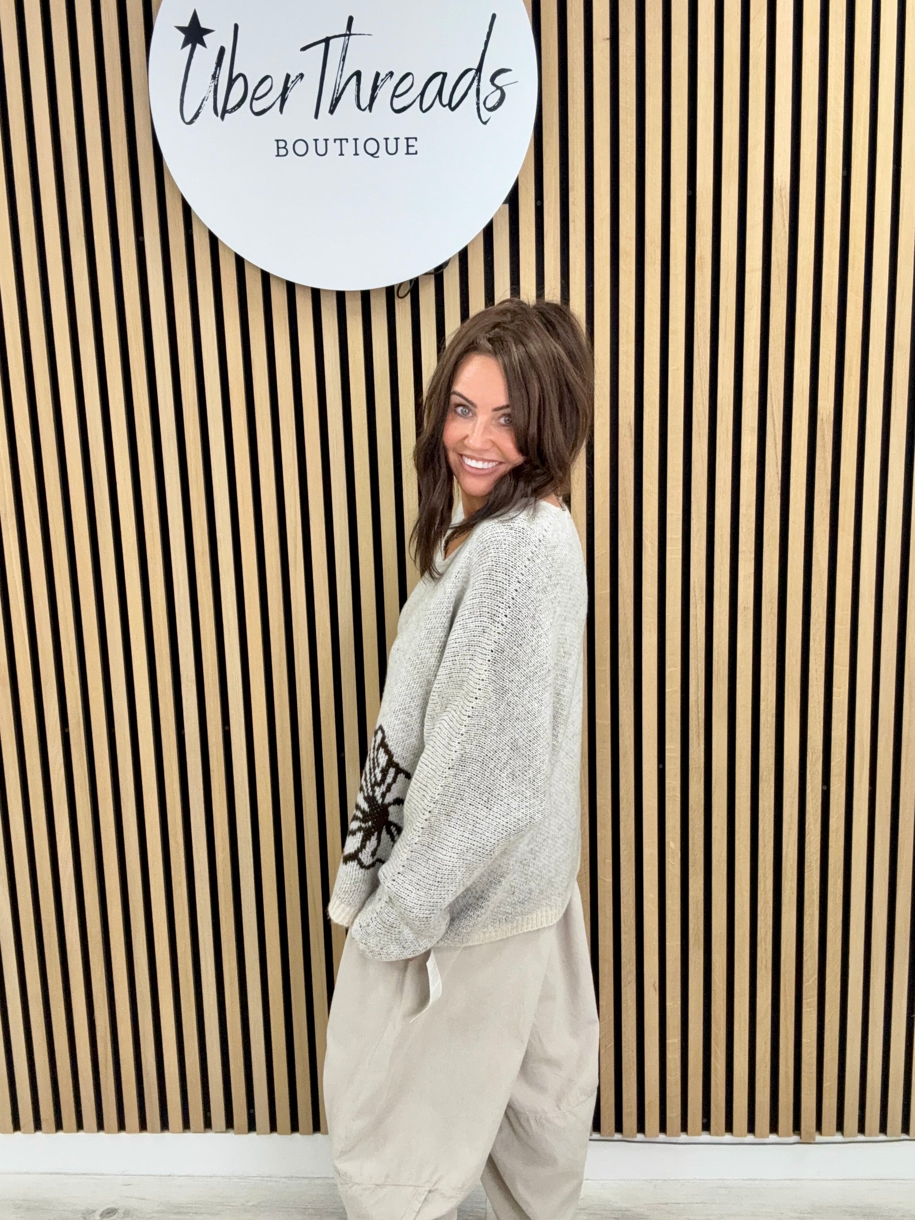 The Abbie Knit - Cream