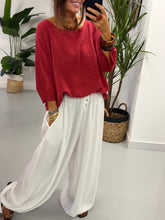 Basic Cotton Top -  Berry