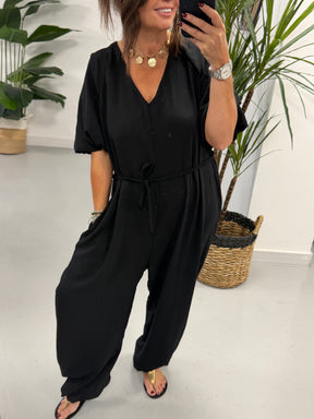 Marrakesh Balloon Jumpsuit - Black