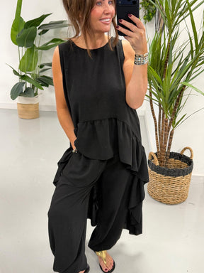 Valentina Hi Low Frill Two Piece