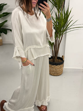 The Bora Bora Two Piece - Cream