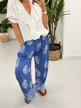 The Paisley Wide Leg Trouser - Denim