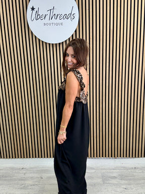 The Animal Ruffle Maxi